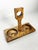 Olive Olive Wood Oil/Vinegar Bottle Holder, France, 1950, Set of 3 For Sale - Image 8 of 14