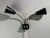 Mid-Century Modern Upsala Armaturfabrik, Adjustable Wall Sconce, Black Metal, Brass, Sweden, 1960s For Sale - Image 3 of 13