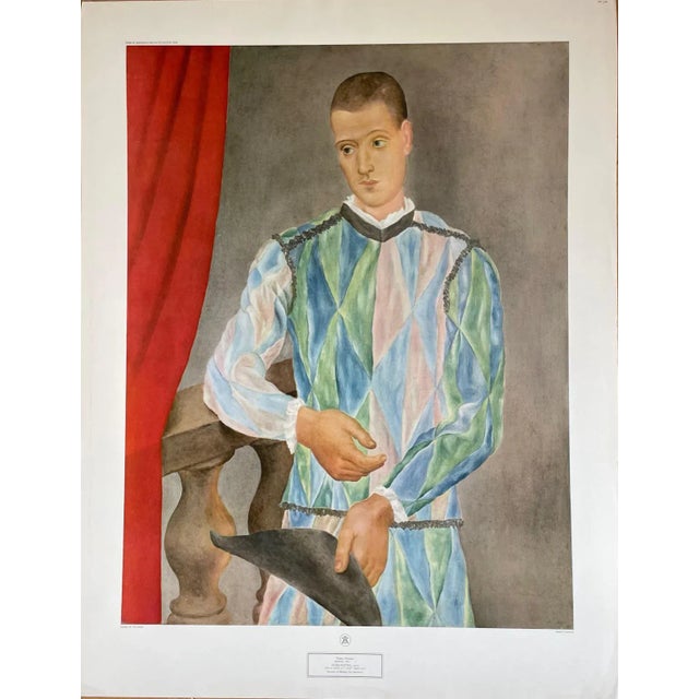 Pablo Picasso, Harlequin, 1917, Offset Lithograph For Sale - Image 8 of 8