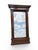 Brown Antique Chicago Architectural Salvage Mahogany Pier / Hall Mirror For Sale - Image 8 of 9