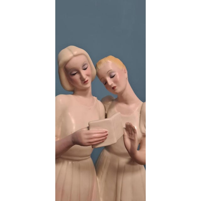 La Lettera Figure from Ceramica Ronzan For Sale - Image 11 of 15