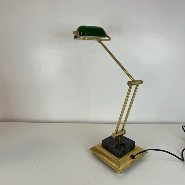 1950s Articulating Extra Tall Art Deco Bankers Desk Lamp Chairish