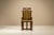 Wood Dark Art Nouveau Armchair For Sale - Image 7 of 15