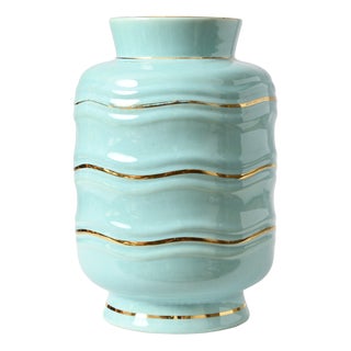 Art Deco Ceramic Vase from Boch Frères, 1930s For Sale