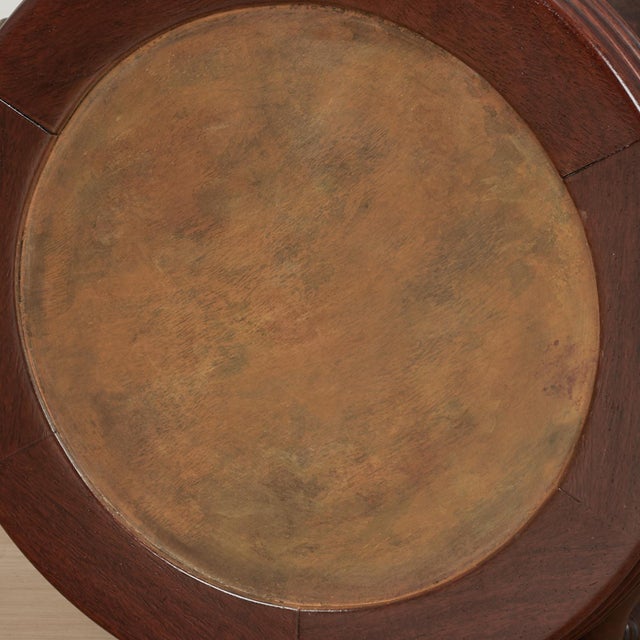 Pair of Vintage Chinese Carved Wood Garden Seats or Stands For Sale In West Palm - Image 6 of 14