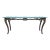 Patinated Bronze Faux Bois Branch Console Table Attributed to Carl Gillberg For Sale