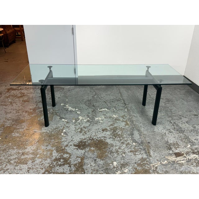 Design Plus Gallery presents the LC6 Dining Table by Le Corbusier, Jeanneret & Perriand for Cassina. Designed in 1928, the...