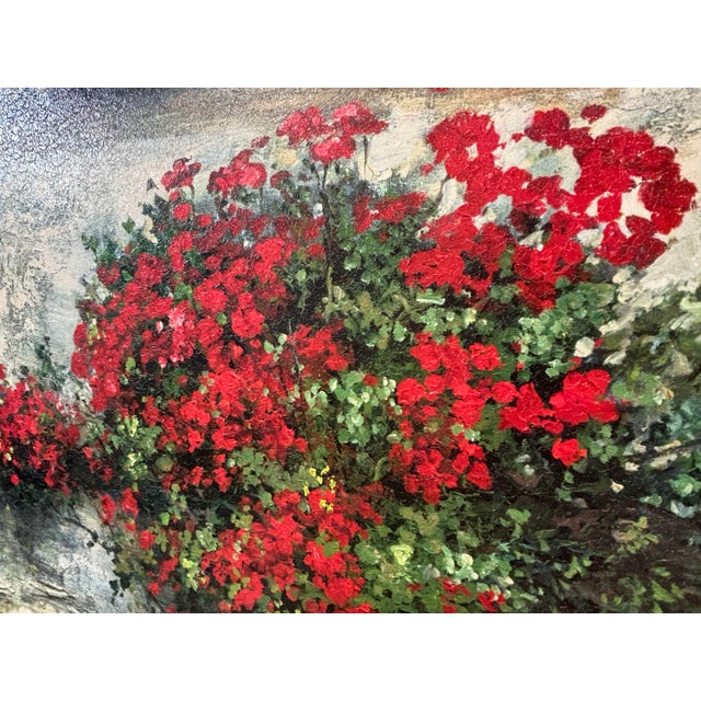 Red Casafina Oil Painting Reproduction by Roger Duvall For Sale - Image 8 of 8