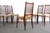 Danish Modern Teak Spindle Back Dining Chairs with Paper Cord, Set of 6 For Sale - Image 4 of 7