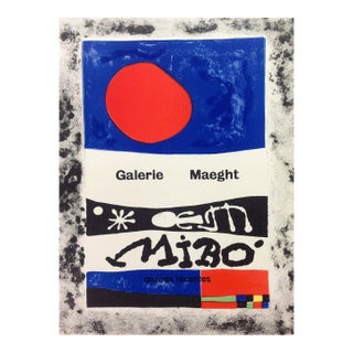 Joan Miro Lithograph 51 Oeuvres-Recentes Art in Posters1959 For Sale