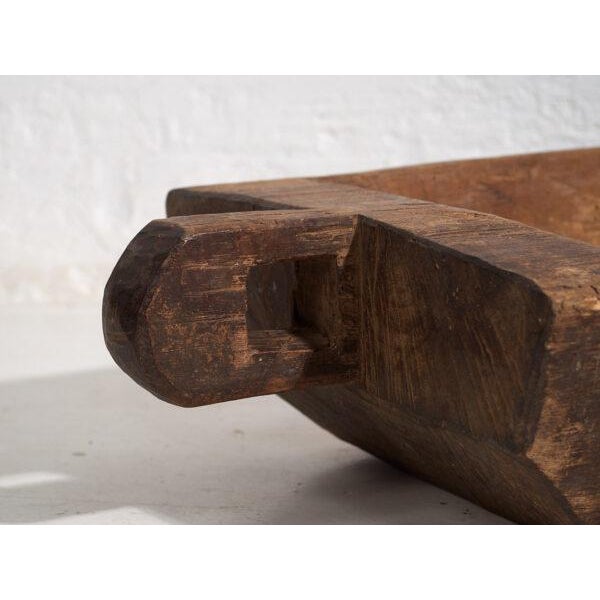 Antique solid wood trough (c.1900) Dimensions: Length: 81 cm Depth: 42 cm Height: 17 cmStyle: PrimitiveMaterials and...