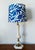 Alabaster Lamp with Gilding and Seashells, 1950s For Sale - Image 11 of 12