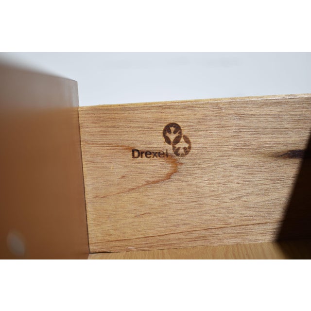 Mid Century Campaign Lowboy Dresser Brigade Collection by Drexel Heritage For Sale - Image 13 of 14