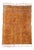 Hand-Knotted Burnt Orange Wool Rug by Azele Studio For Sale