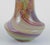 French Art Glass Vase with Hand-Painted Marble Decoration from Sevres For Sale - Image 5 of 7