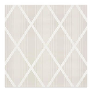 Sample - Schumacher X David Oliver MontiWallpaper in Stone For Sale