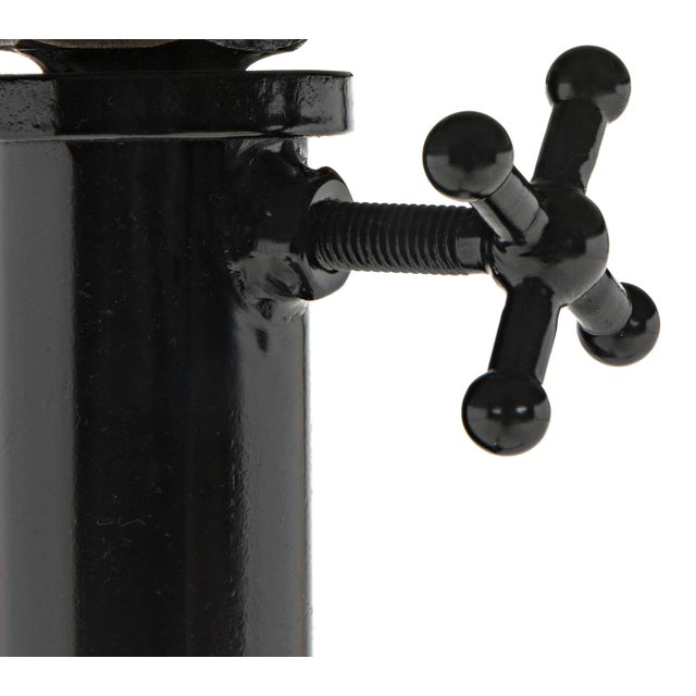 Not Yet Made - Made To Order NOIR Calder Side Table in Black Metal For Sale - Image 5 of 8