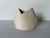 1980's Vintage James Johnston Matte White Geometric Ceramic Vase, Signed For Sale In Miami - Image 6 of 12