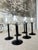 Classic with a twist—this set of six vintage coupe glasses features sleek black stems for a bold, modern edge. Perfect for...