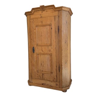 Tyrolean Baroque Biedermeier Farmhouse Cupboard Baroque Cupboard For Sale