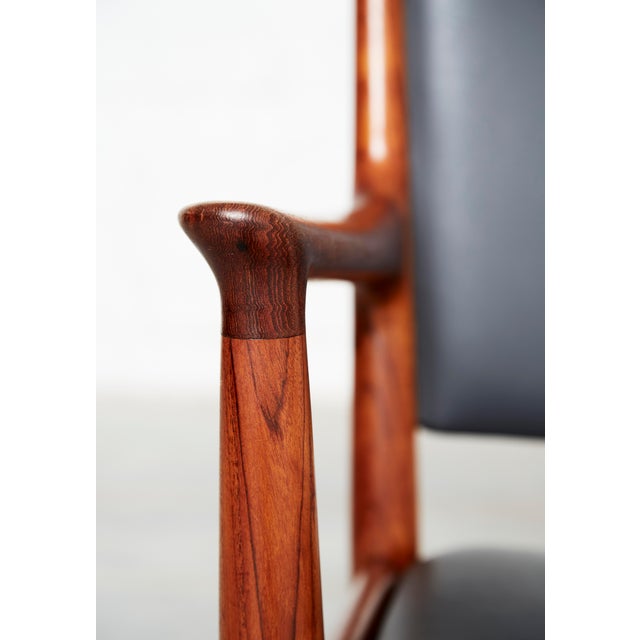 JH-513 Armchair by Hans J. Wegner for Johannes Hansen, 1960s For Sale - Image 9 of 18