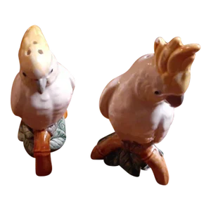 Vintage Pair of Fitz & Floyd Toucan Salt & Pepper Shakers