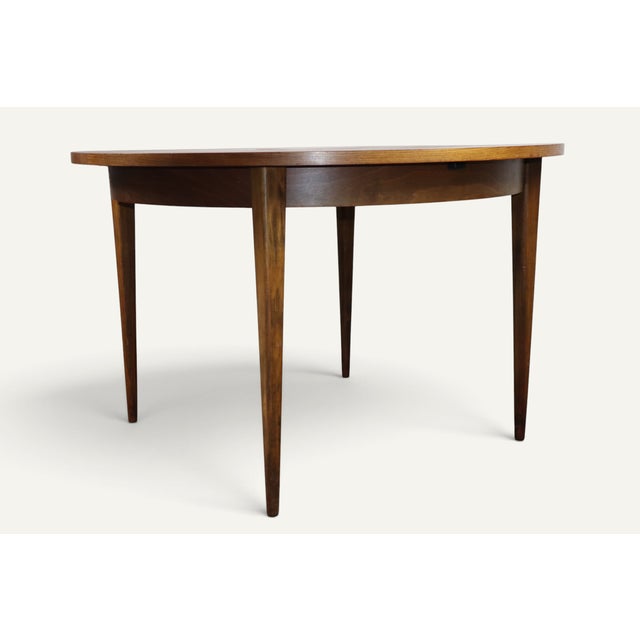 Extendable Round Teak Dining Table, 1960s For Sale - Image 13 of 17