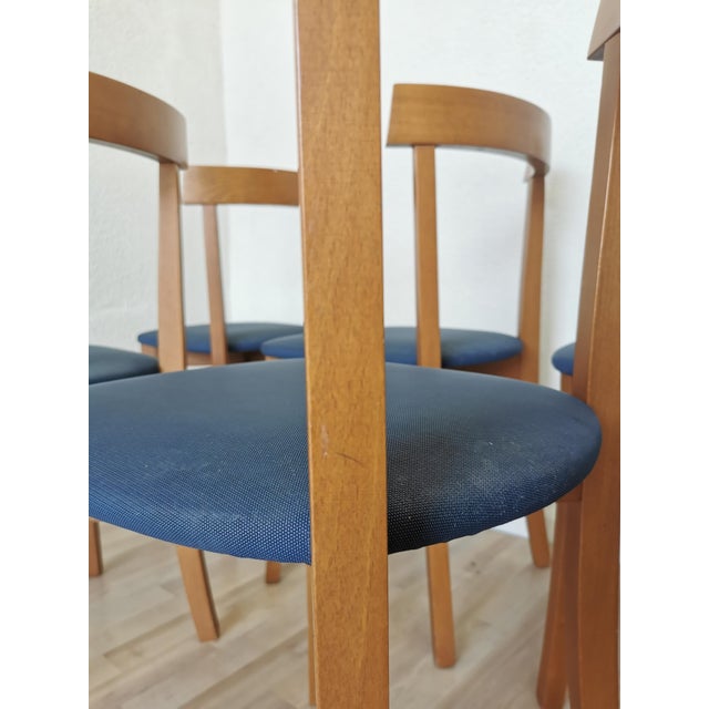 Vintage Dining Chairs from Calligaris, 1990s, Set of 7 For Sale - Image 11 of 18