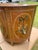 Brown Mid 20th Century Louis XV French Style Demilune Cabinet For Sale - Image 8 of 12