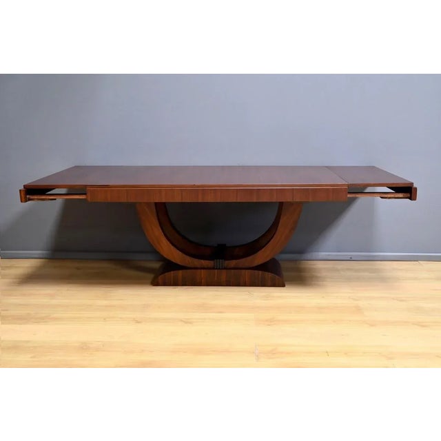 Art Deco Extendable Table, 1930 For Sale - Image 4 of 18