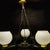 This pendant lamp was manufactured in Poland in the 1970s. It is designed in the Art Deco style and is in good condition....