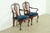 Smith & Watson Smith & Watson Georgian Carved Mahogany Armchairs, Pair For Sale - Image 4 of 14