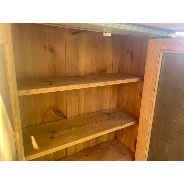 Antique Vertical Credenza in Fir, 1890s For Sale - Image 13 of 18