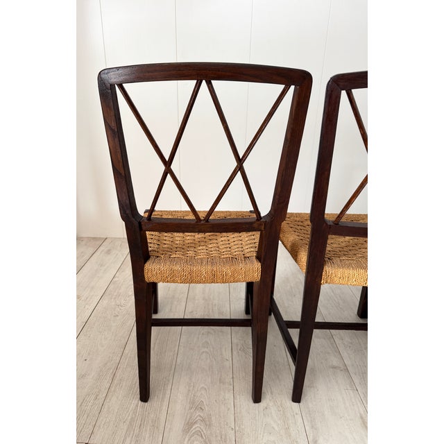 Chairs in the style of Paolo Buffa, 1950s, Set of 6 For Sale - Image 11 of 18