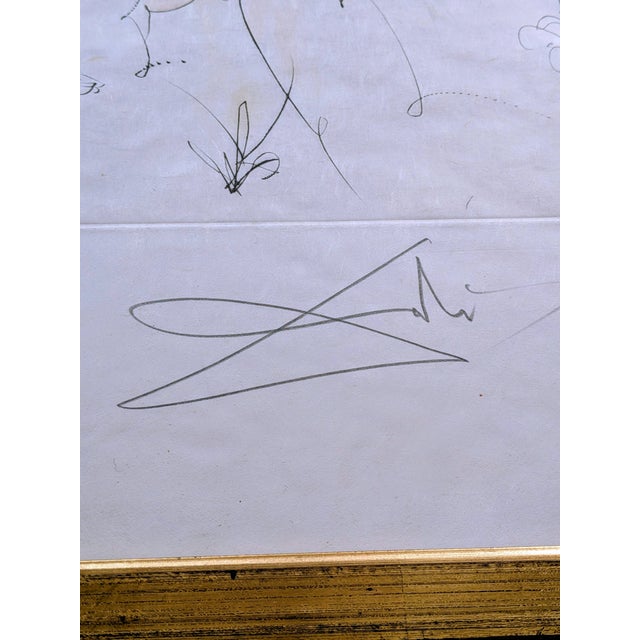 Salvador Dali, Venus et l'Amour, 1971, Engraving and Etching, Framed For Sale - Image 4 of 8