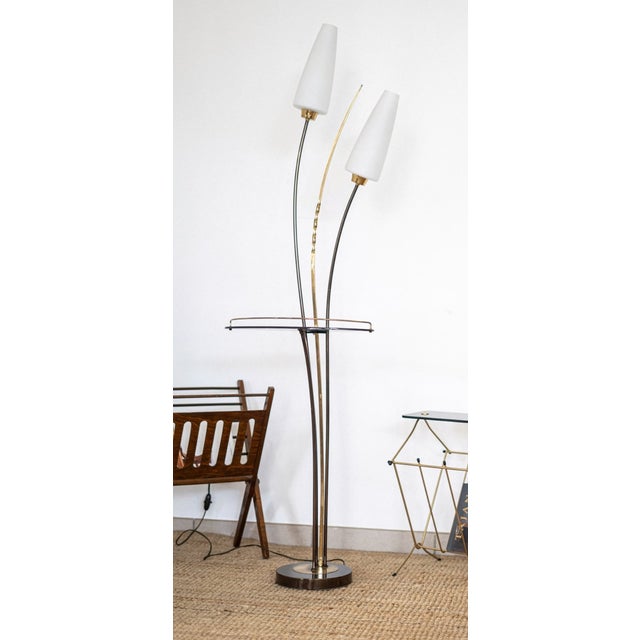 Floor Lamp from Maison Arlus, 1960 For Sale - Image 3 of 8