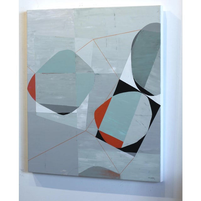 Abstract "Dynamic Tension 3" Original Artwork by Heny Steinberg For Sale In Los Angeles - Image 6 of 10