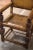 19th Century English Jacobean Oak Dining Chairs With Leather, Set of 8 For Sale - Image 11 of 12