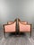 20th Century Louis XVI Bergère Armchairs in Carved Wood and Velvet, Set of 2 For Sale - Image 12 of 13