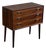 3-Drawer Accent Chest in Dark Rosewood Danish Mid-Century Modern 1960s For Sale
