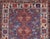 Early 20th Century Antique Persian Shiraz Rug With Indigo Field and Diamond Medallions For Sale - Image 5 of 12