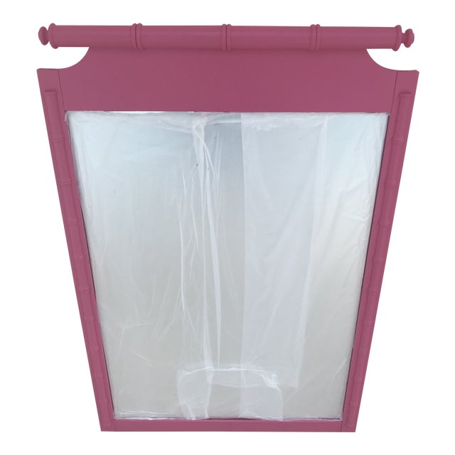 Henry Link Faux Bamboo Chinoiserie Mirror Chairish