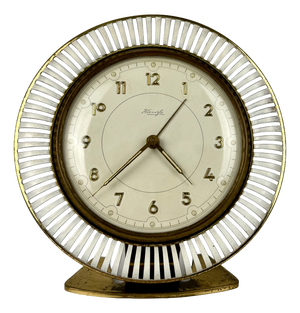 The Sun Table Clock by Heinrich Möller for Kienzle, 1930s