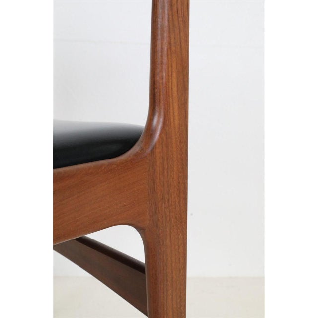 Wood Danish Mid-Century Teak Armchair, 1960s by Arne Vodder For Sale - Image 7 of 14