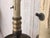 About Pair of Renaissance style bronze pricket lamps. These large pricket lamps provide the perfect balance for rooms with...