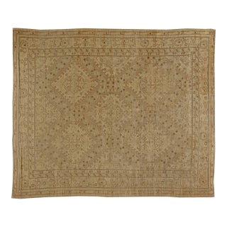 Antique Turkish Oushak Rug For Sale