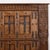 Crafted from an antique Indian teakwood door with slim iron strap detail, this king-size headboard brings the artistry of...