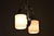 Mid-Century Chandelier in Chrome, Steel and Opaline Glass, Czech, 1960s For Sale - Image 11 of 12