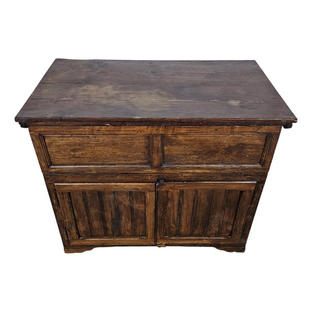 Antique Tuscan Kitchen Cupboard, 1890s For Sale