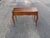 Mid 20th Century Vintage Solid Mahogany Cabriole Leg Piano Bench With Partitioned Storage For Sale - Image 5 of 11